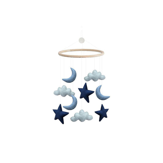 GAMCHA Mobile - Moon/Cloud/Star - Blue